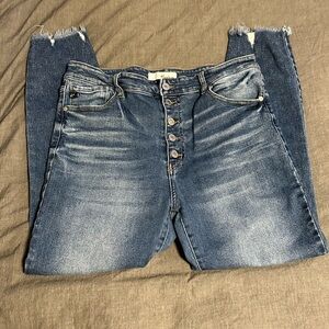 KANCAN - WOMEN'S HIGH RISE MOM JEANS